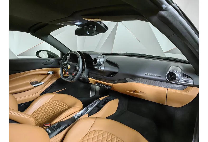 Ferrari F8 Spider 3.9 AMT (720 л.с.) Черный в АВИЛОН. Слайд №12
