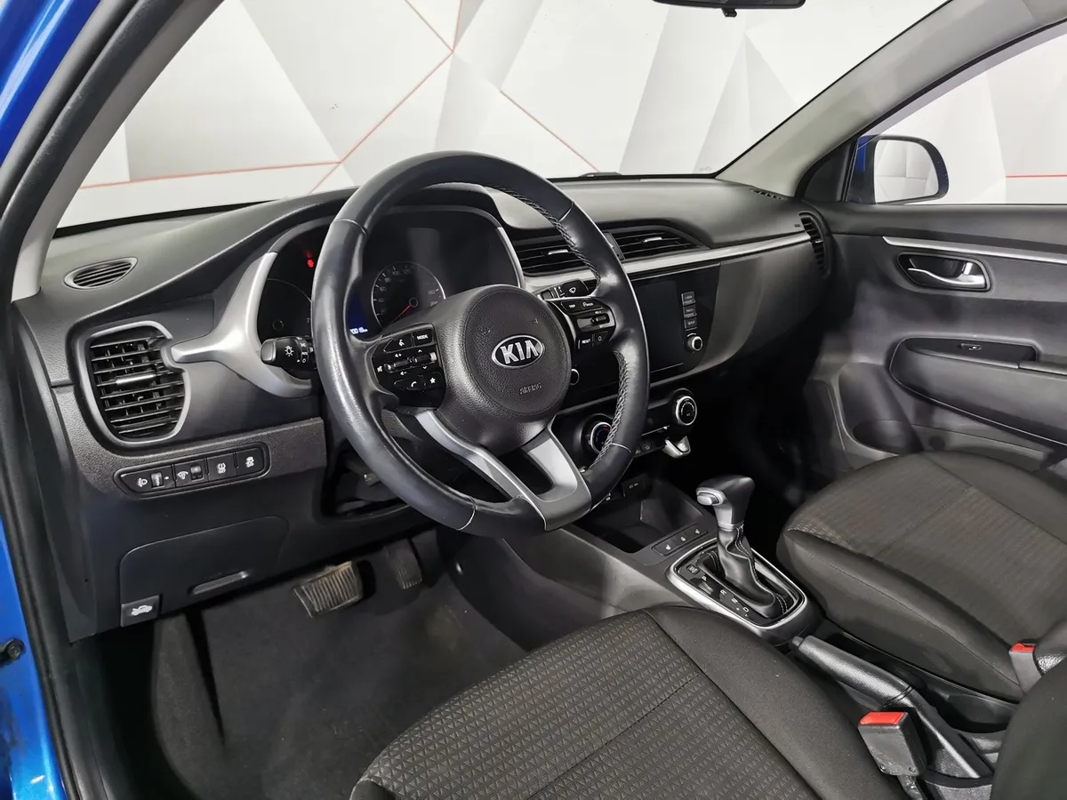 Kia Rio 1.6 AT (123 л.с.) Prestige Синий в АВИЛОН. Слайд №18
