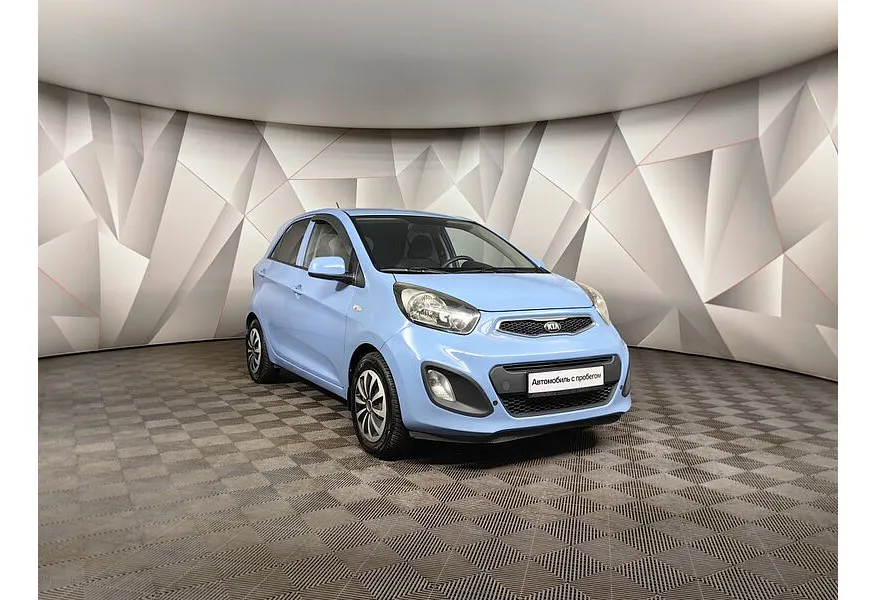 Kia Picanto 1.3 AT (85 л.с.) Голубой в АВИЛОН. Слайд №3