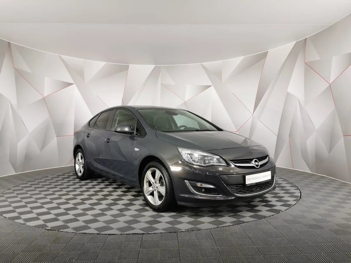 Opel Astra 1.4 Turbo AT (140 л.с.) Серый в АВИЛОН. Слайд №3