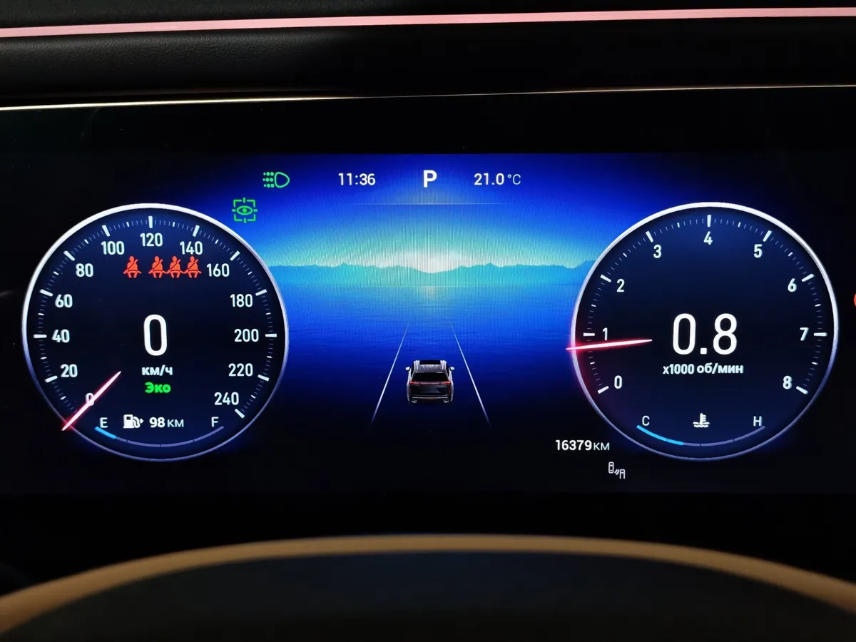 EXEED VX 2.0 AT AWD (249 л.с.) 7 мест President Черный в АВИЛОН. Слайд №18