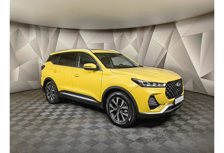 Chery Tiggo 7 Pro 1.5 CTV (147 л.с.) Prestige Желтый в АВИЛОН. Слайд №3