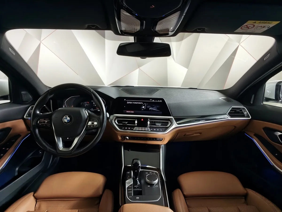 BMW 3 серия 318d Steptronic (150 л.с.) Sport Line Белый в АВИЛОН. Слайд №10