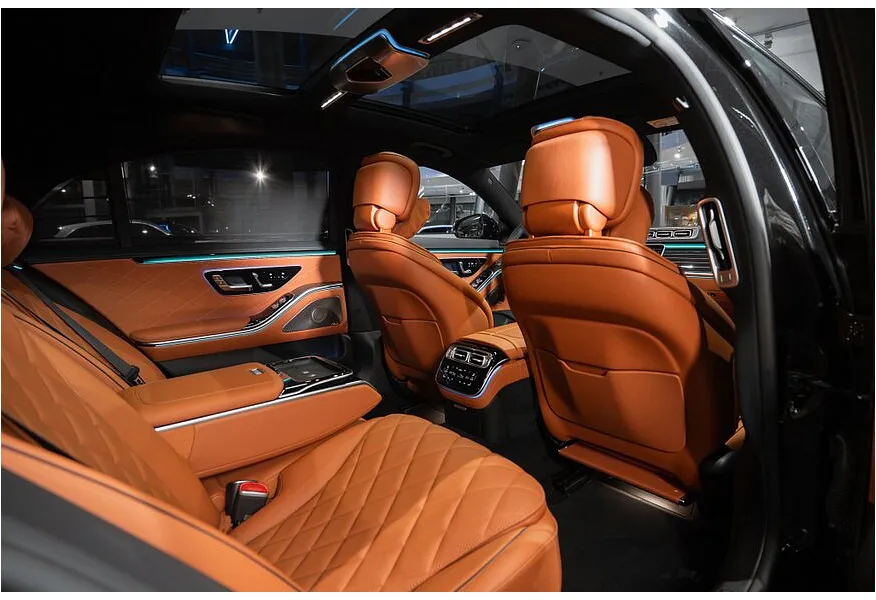 Mercedes-Benz S-Класс S 450 d 9G-TRONIC 4MATIC (330 л.с.) Черный в АВИЛОН. Слайд №14