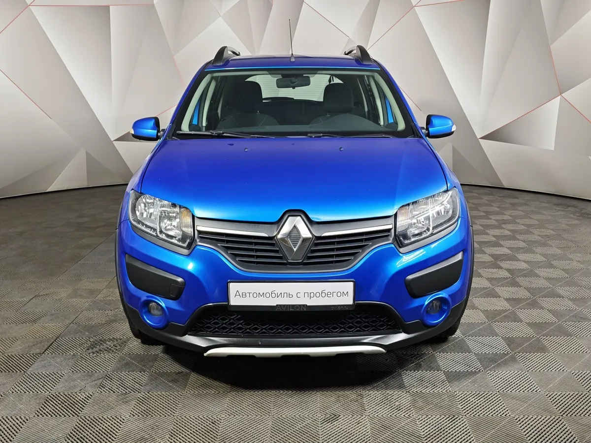 Renault Sandero 1.6 MT (113 л.с.) Stepway Drive Синий в АВИЛОН. Слайд №7