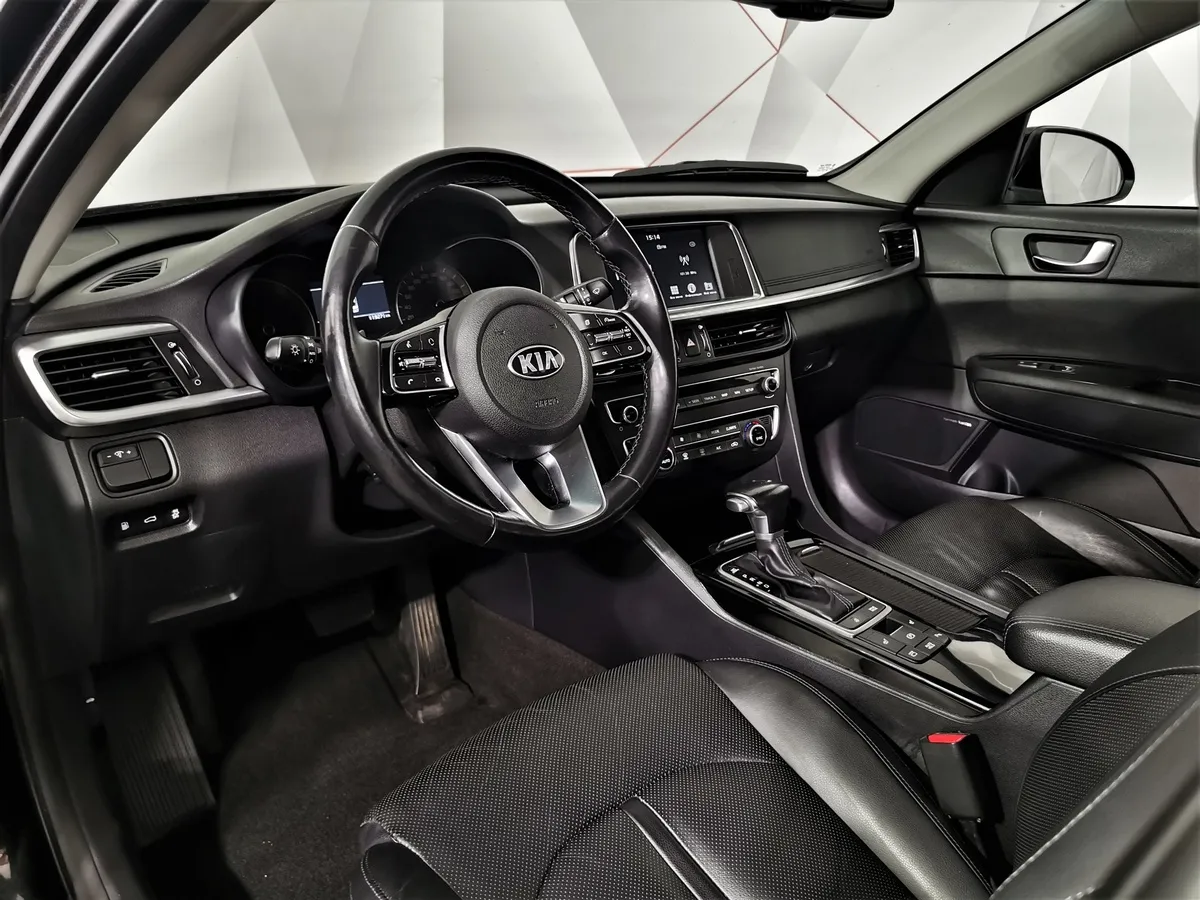 Kia Optima 2.0 AT (150 л.с.) Черный в АВИЛОН. Слайд №18