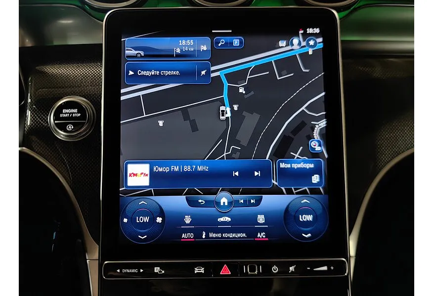 Mercedes-Benz GLC 220 D 4MATIC 9G-TRONIC (197 л.с.) Серый в АВИЛОН. Слайд №22