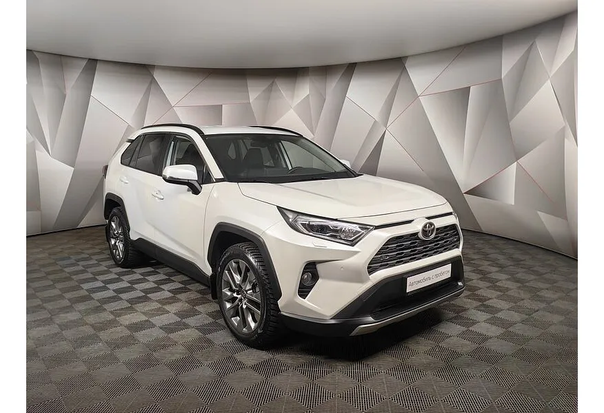 Toyota RAV4 2.5i AT AWD (199 л.с.) Белый в АВИЛОН. Слайд №3