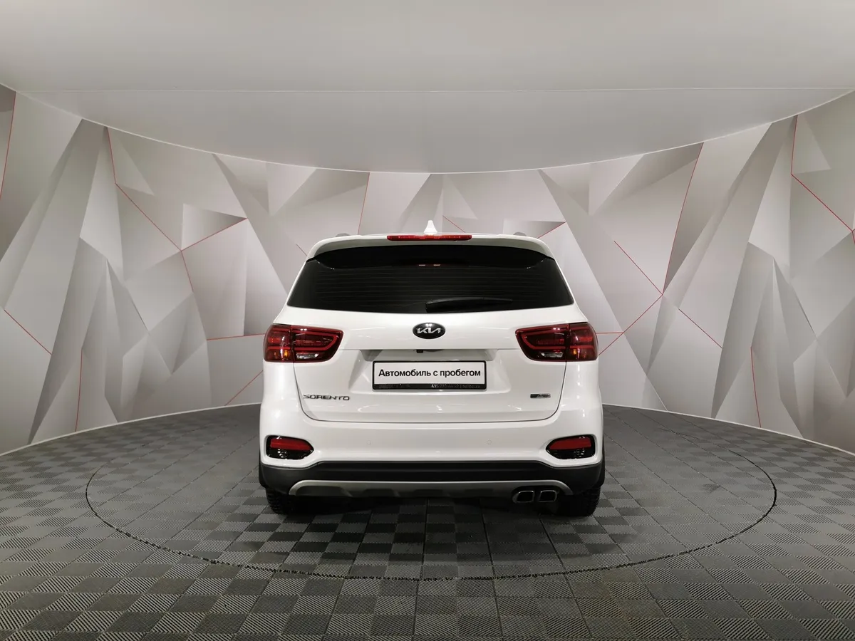 Kia Sorento 2.2 D AT AWD (5 мест) (200 л.с.) Prestige Белый в АВИЛОН. Слайд №8