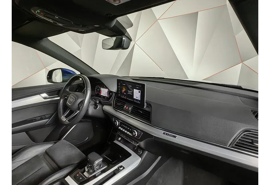 Audi Q5 2.0 TFSI S tronic quattro (249 л.с.) Design Синий в АВИЛОН. Слайд №12