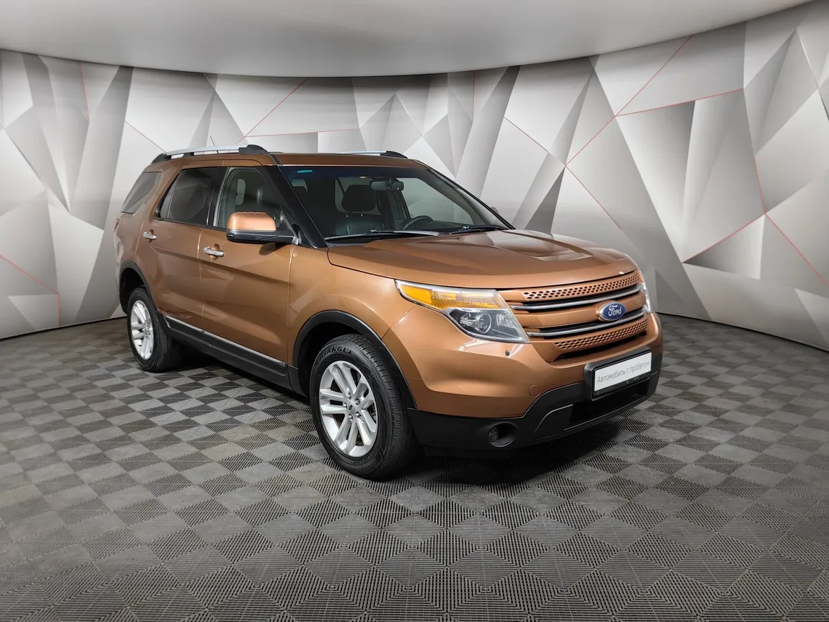 Ford Explorer 3.5 SelectShift 4WD (249 л.с.) Limited Plus Коричневый в АВИЛОН. Слайд №3