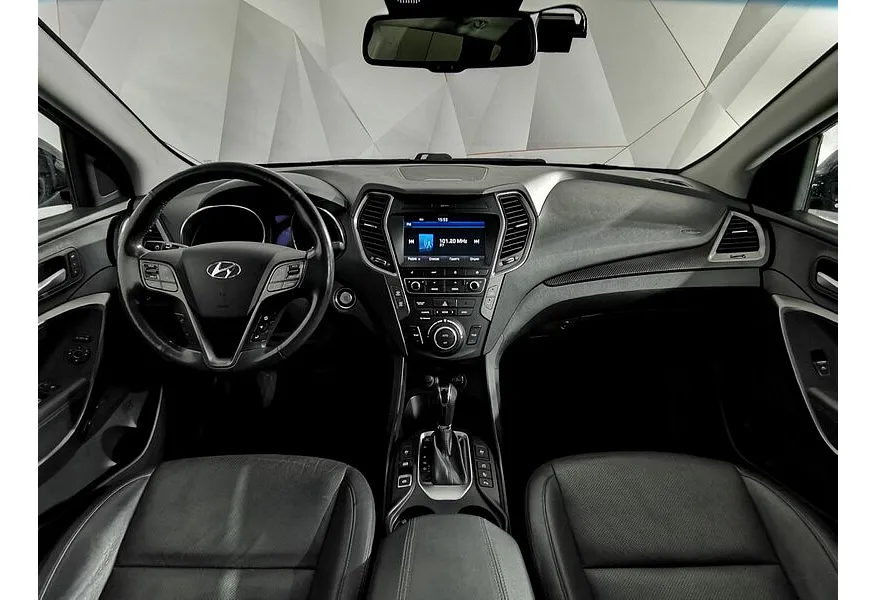 Hyundai Santa Fe 2.2 CRDi AWD 8AT (200 л.с.) High-Tech Exclusive Черный в АВИЛОН. Слайд №14