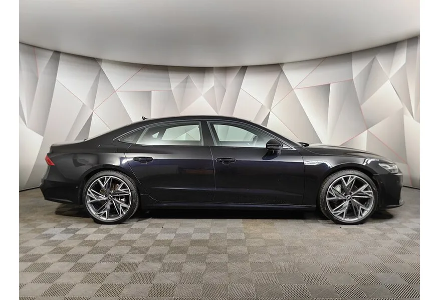 Audi A7 45 TFSI quattro S tronic (245 л.с.) S-line Black Samurai Черный в АВИЛОН. Слайд №6