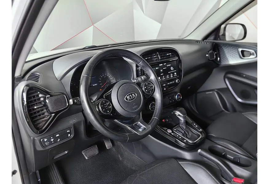 Kia Soul 2.0 MPI AT (150 л.с.) Premium Белый в АВИЛОН. Слайд №19
