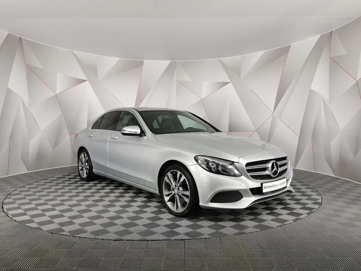 Mercedes-Benz C-Класс C 180 9G-TRONIC (150 л.с.) Avantgarde Серебристый в АВИЛОН. Слайд №3