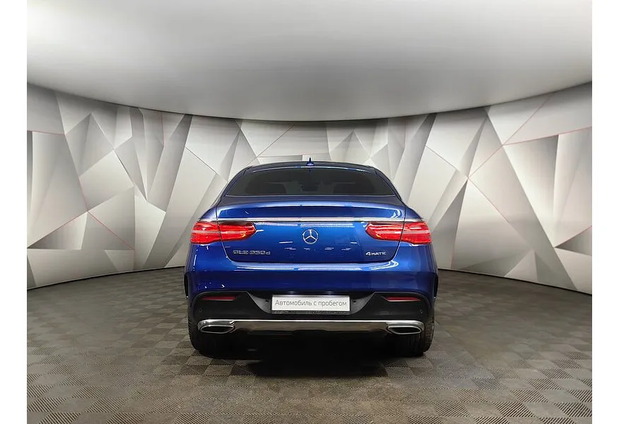Mercedes-Benz GLE Купе 350 d 4MATIC 9G-TRONIC (249 л.с.) Особая серия Синий в АВИЛОН. Слайд №8