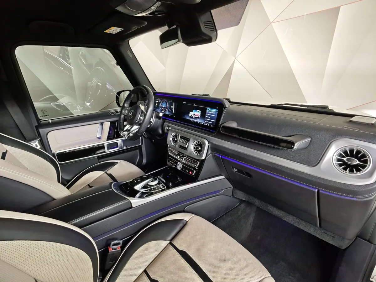 Mercedes-Benz G-Класс G 63 AMG Speedshift Plus 9G-Tronic (571 л.с.) Белый в АВИЛОН. Слайд №13