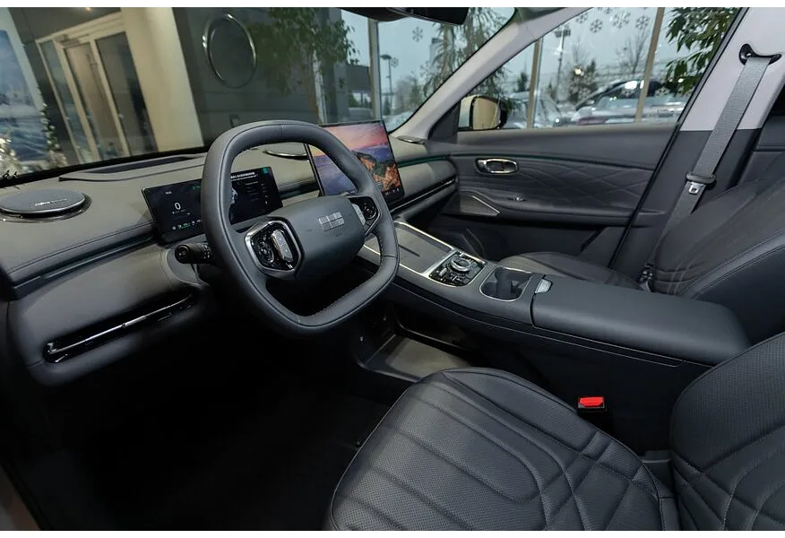 Geely EX5 AT (218 л.с.) Max Серебристый в АВИЛОН. Слайд №8