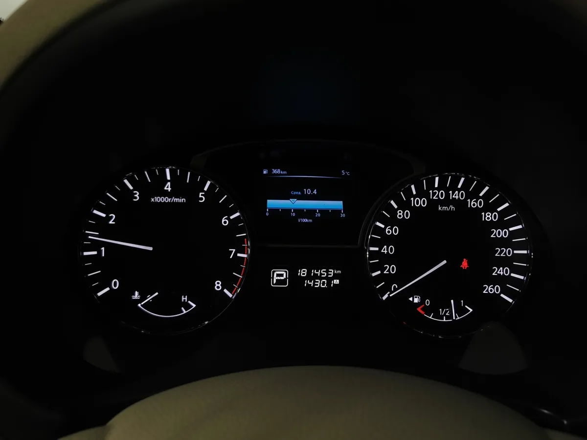 Nissan Teana 2.5 Xtronic (173 л.с.) Черный в АВИЛОН. Слайд №18