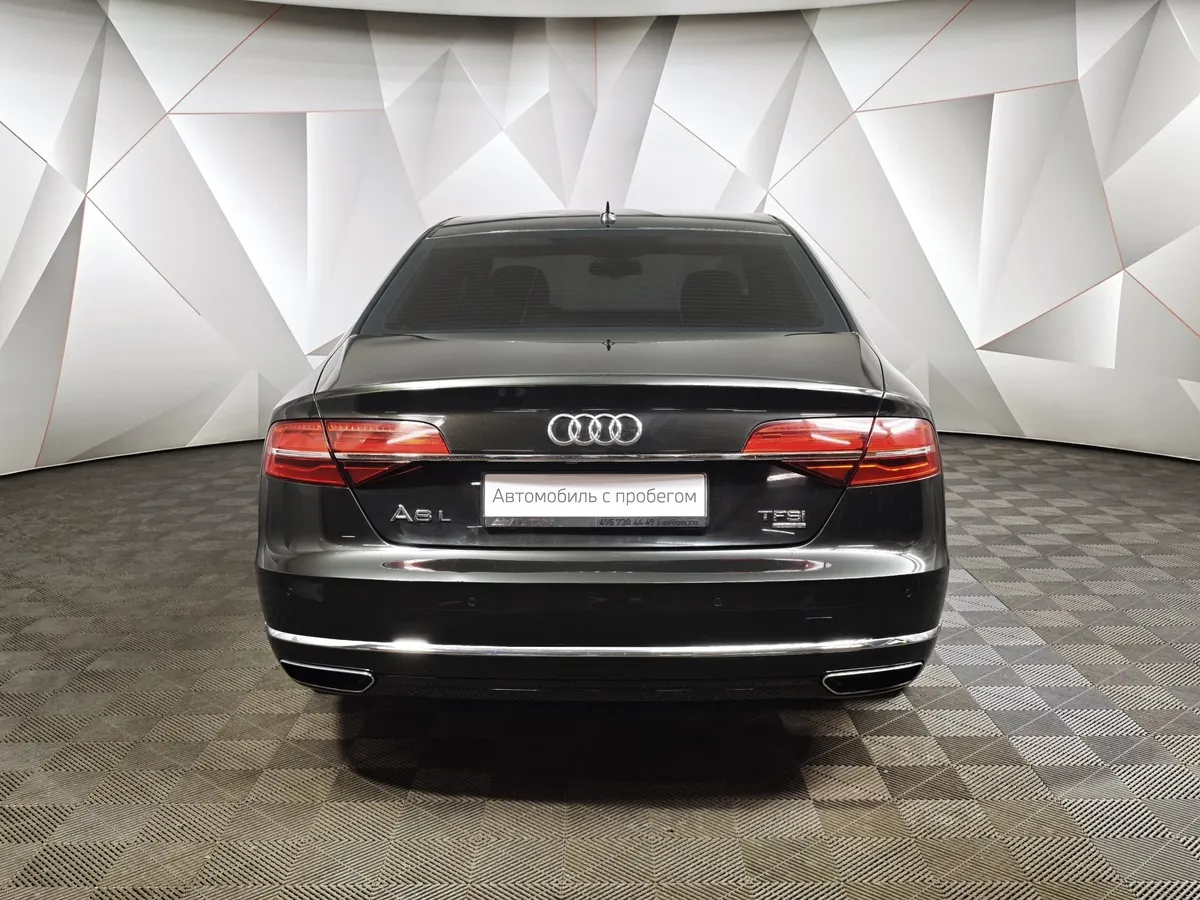 Audi A8 3.0 TFSI L tiptronic quattro (310 л.с.) Черный в АВИЛОН. Слайд №7