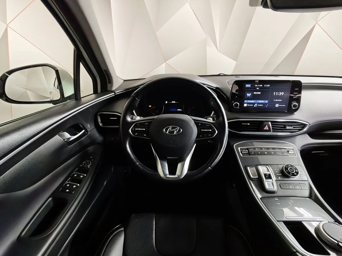 Hyundai Santa Fe 2.2 CRDi AWD 8AT (200 л.с.) Lifestyle Белый в АВИЛОН. Слайд №20