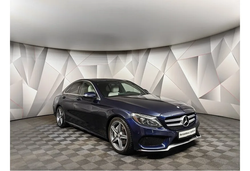 Mercedes-Benz C-Класс C 180 9G-TRONIC (150 л.с.) Premium Синий в АВИЛОН. Слайд №3