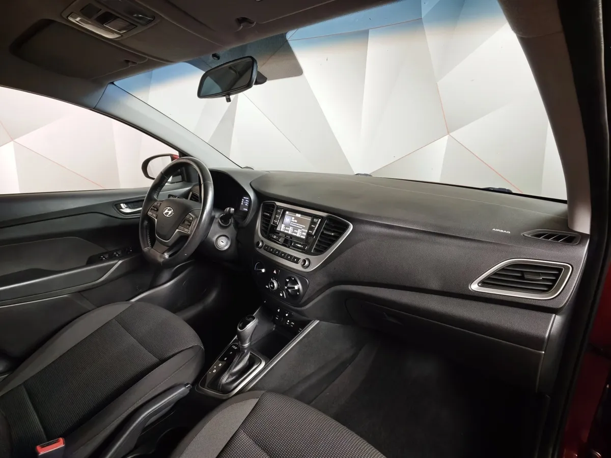 Hyundai Solaris 1.6 AT (123 л.с.) Active Plus Красный в АВИЛОН. Слайд №11