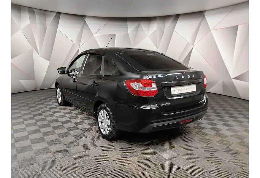 ВАЗ (Lada) Granta 1.6 MT (90 л.с.) Comfort Черный в АВИЛОН. Слайд №4