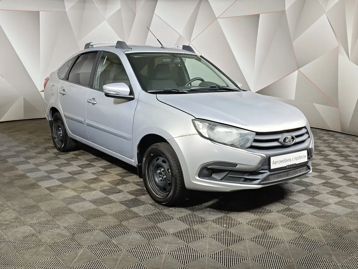 ВАЗ (Lada) Granta 1.6 MT 8кл (87 л.с.) Серый в АВИЛОН. Слайд №3