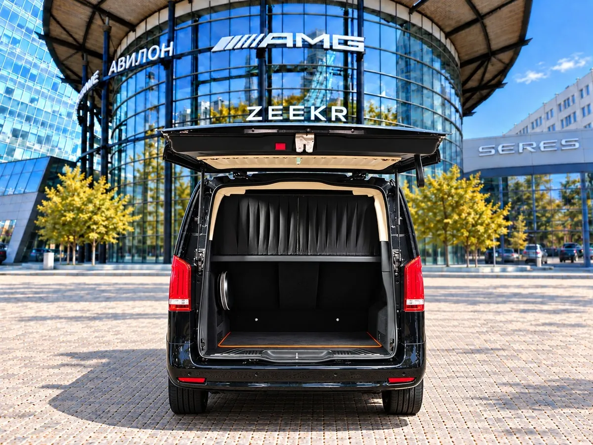 Mercedes-Benz Vito 124 CDI 4MATIC 9G-TRONIC (237 л.с.) Storm Черный в АВИЛОН. Слайд №8