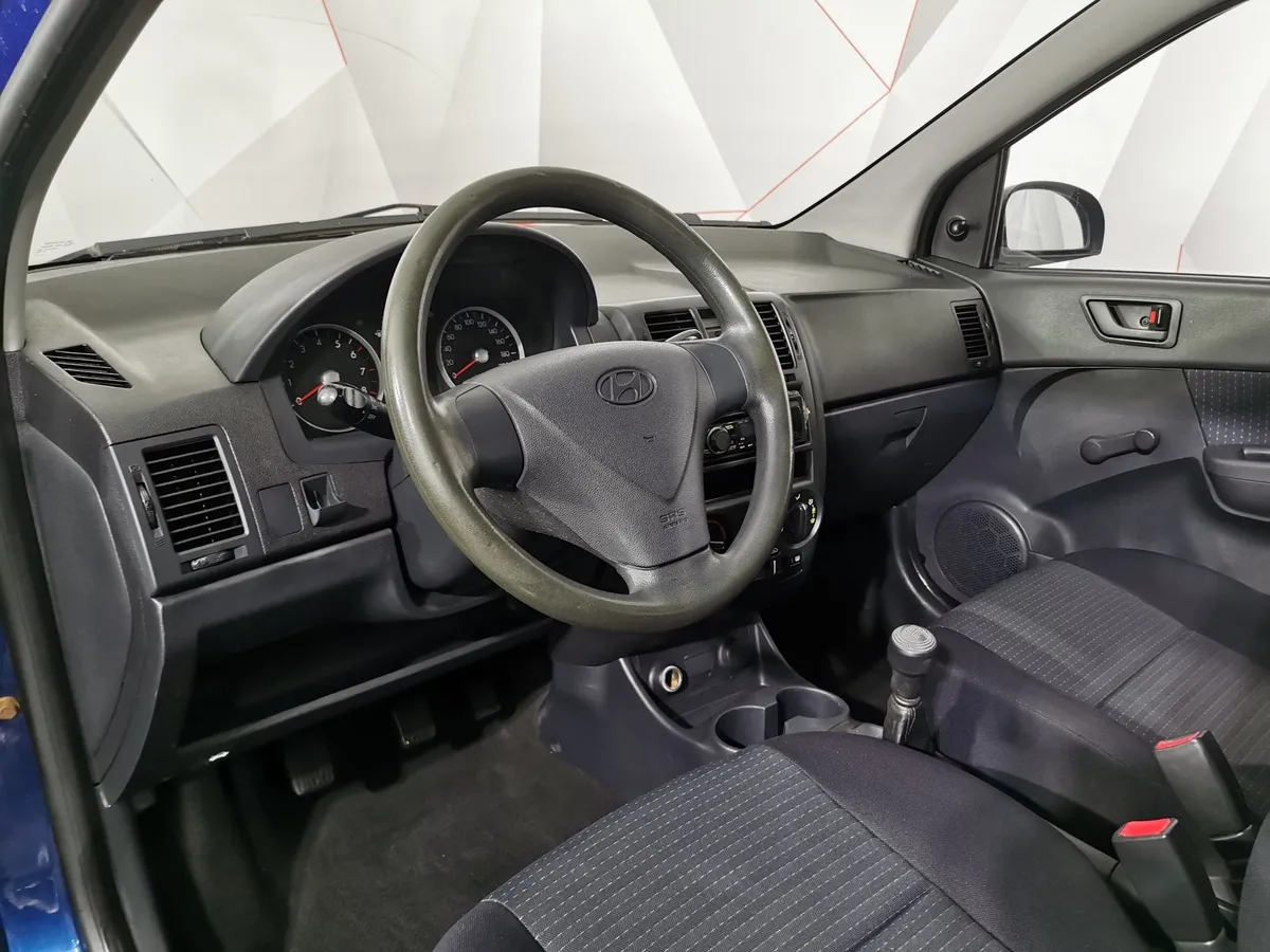 Hyundai Getz 1.1 MT (66 л.с.) Синий в АВИЛОН. Слайд №18