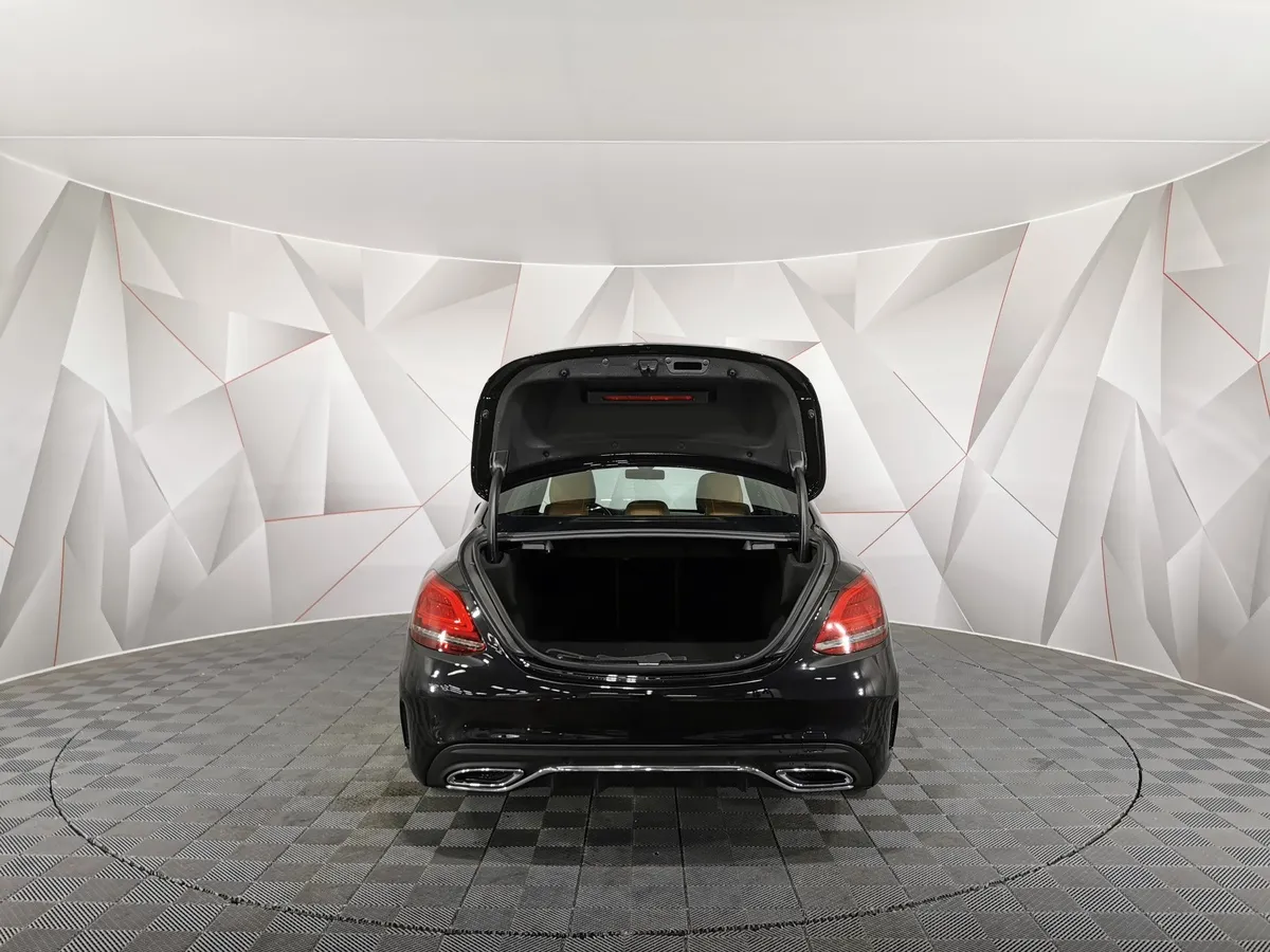 Mercedes-Benz C-Класс C 180 9G-TRONIC (150 л.с.) Sport Черный в АВИЛОН. Слайд №11
