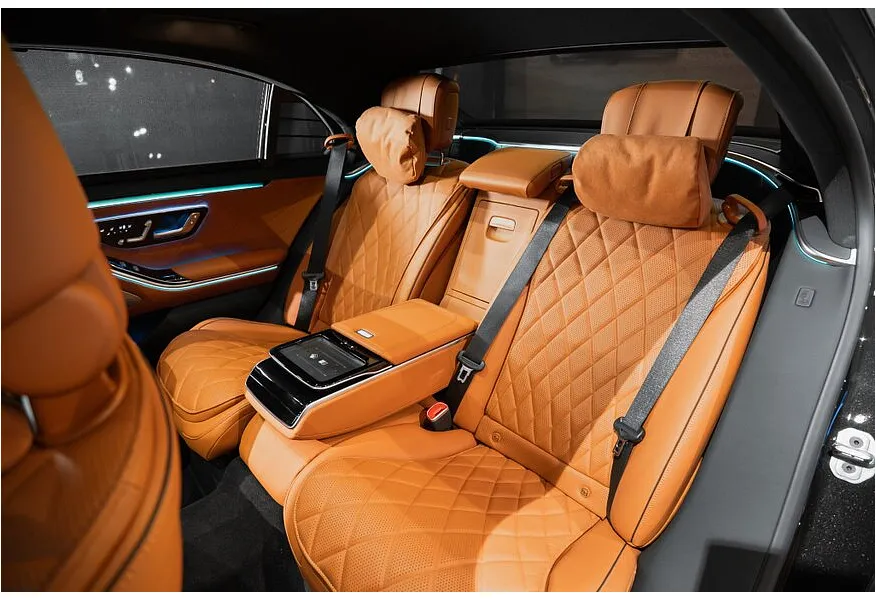 Mercedes-Benz S-Класс S 450 d 9G-TRONIC 4MATIC (330 л.с.) Черный в АВИЛОН. Слайд №14