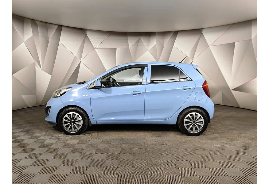 Kia Picanto 1.3 AT (85 л.с.) Голубой в АВИЛОН. Слайд №5