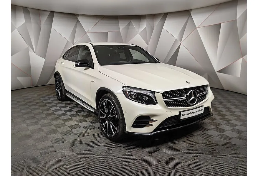 Mercedes-Benz GLC Купе 43 AMG 9G-TRONIC 4MATIC (367 л.с.) Особая серия Белый в АВИЛОН. Слайд №3