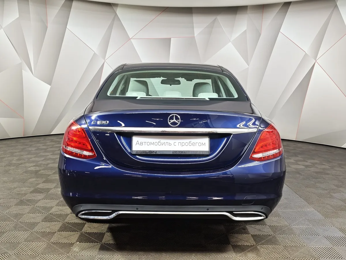 Mercedes-Benz C-Класс C 180 7G-Tronic Plus (150 л.с.) Синий в АВИЛОН. Слайд №8