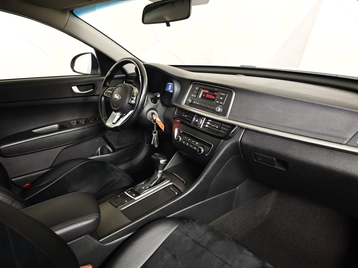 Kia Optima 2.0 MPI AT (150 л.с.) Белый в АВИЛОН. Слайд №13