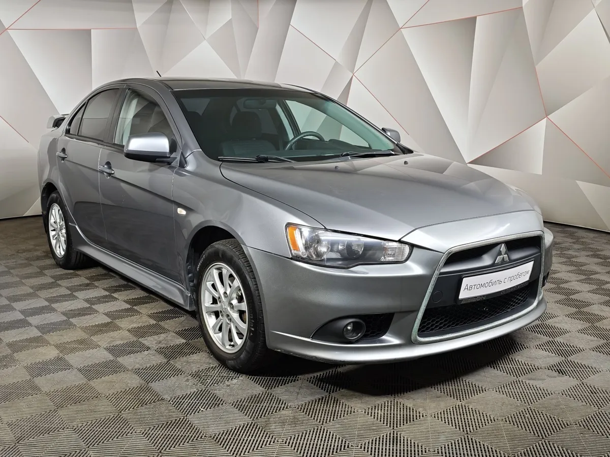 Mitsubishi Lancer 1.6 AT (117 л.с.) Серый в АВИЛОН. Слайд №3