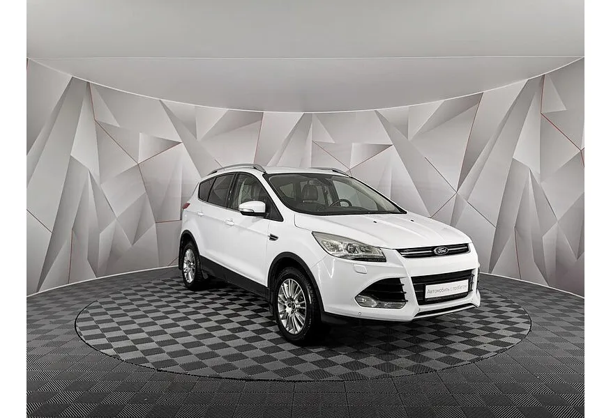 Ford Kuga 1.6 EcoBoost AT AWD (182 л.с.) Titanium Белый в АВИЛОН. Слайд №3