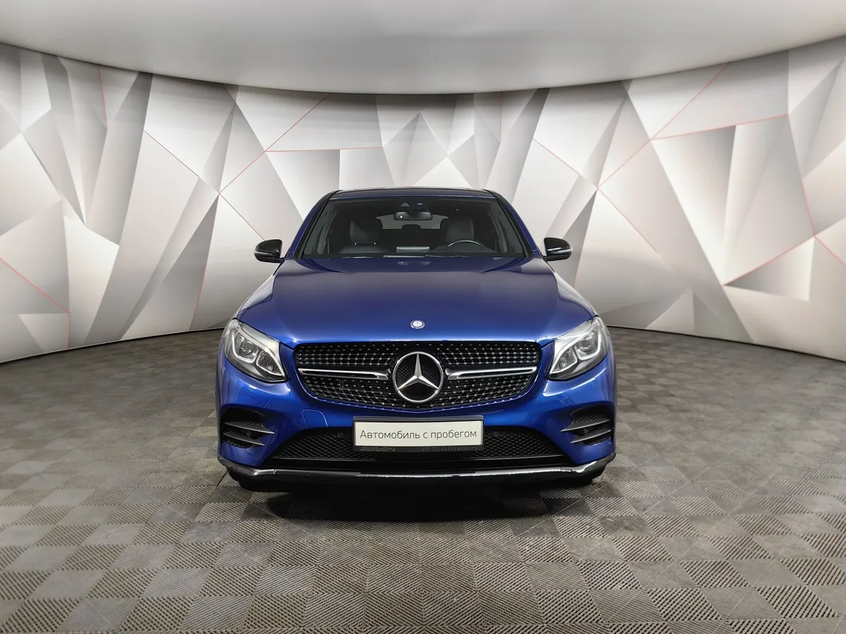 Mercedes-Benz GLC Купе 250 d 9G-TRONIC 4MATIC (204 л.с.) Sport Синий в АВИЛОН. Слайд №7