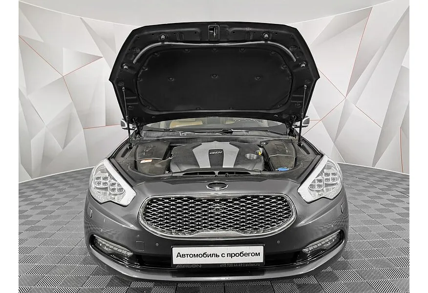 Kia Quoris 3.8 AT (334 л.с.) Premium Серый в АВИЛОН. Слайд №11