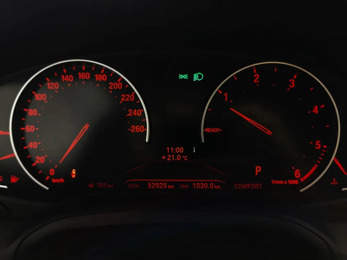 BMW 3 серия 318d Steptronic (150 л.с.) Черный в АВИЛОН. Слайд №11