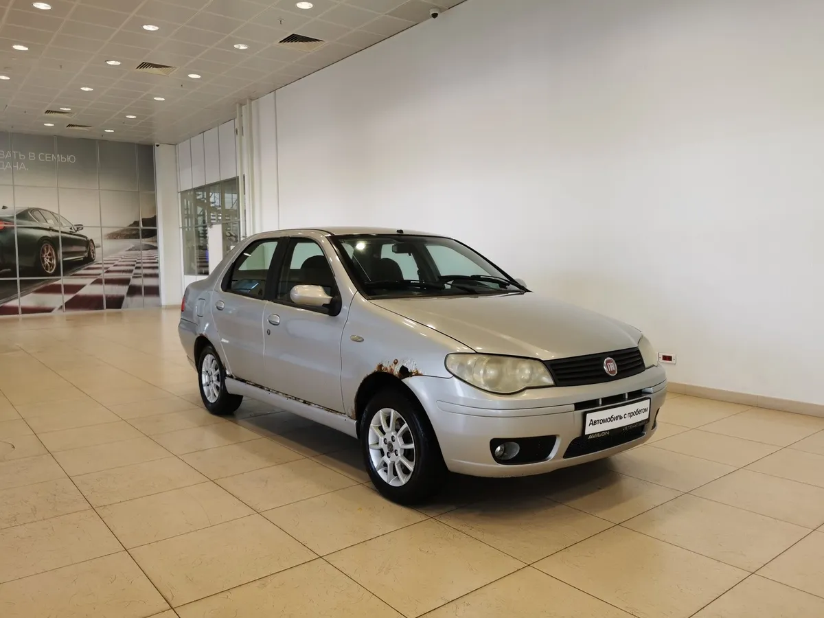 Fiat Albea 1.4 MT (77 л.с.) Серебристый в АВИЛОН. Слайд №3