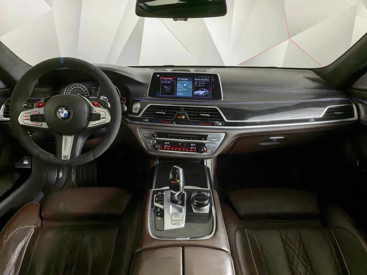 BMW 7 серия 730Ld xDrive AT (265 л.с.) Белый в АВИЛОН. Слайд №11