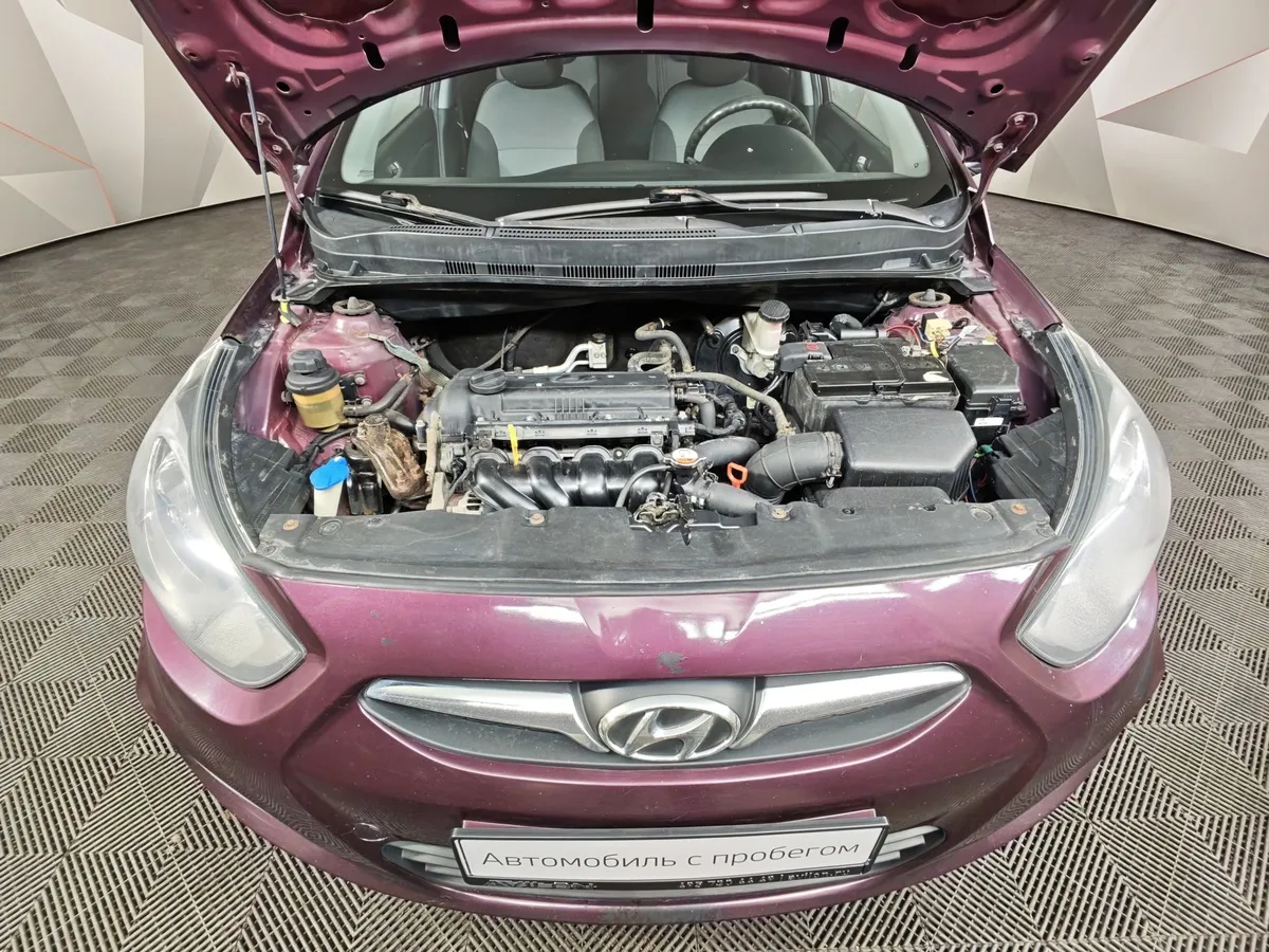 Hyundai Solaris 1.6 AT (123 л.с.) Active Фиолетовый в АВИЛОН. Слайд №10