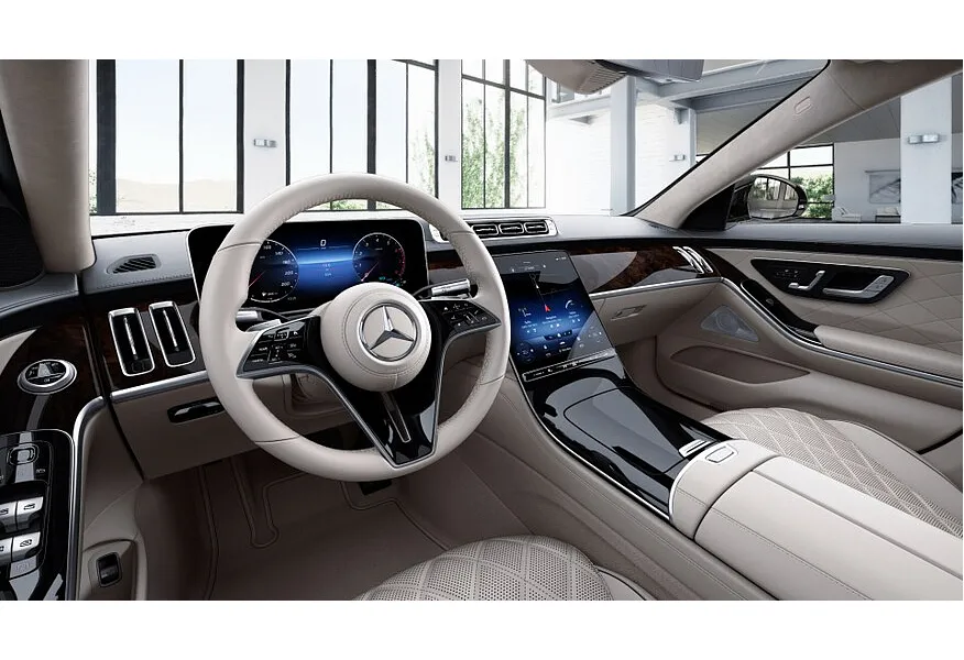 Mercedes-Benz S-Класс S 450 9G-Tronic 4Matic (367 л.с.) Черный в АВИЛОН. Слайд №12