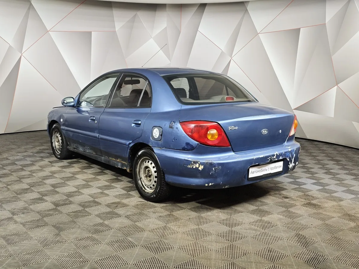 Kia Rio 1.5 AT (98 л.с.) Синий в АВИЛОН. Слайд №4