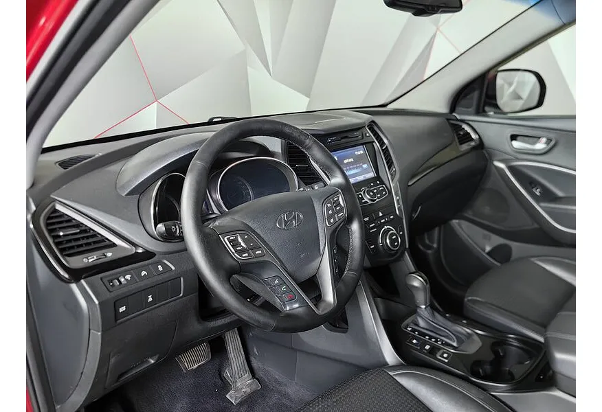Hyundai Santa Fe 2.4 AT 4WD (175 л.с.) Dynamic Красный в АВИЛОН. Слайд №19