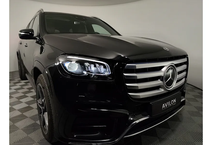 Mercedes-Benz GLS 450 9G-TRONIC 4Matic (381 л.с.) Черный в АВИЛОН. Слайд №2