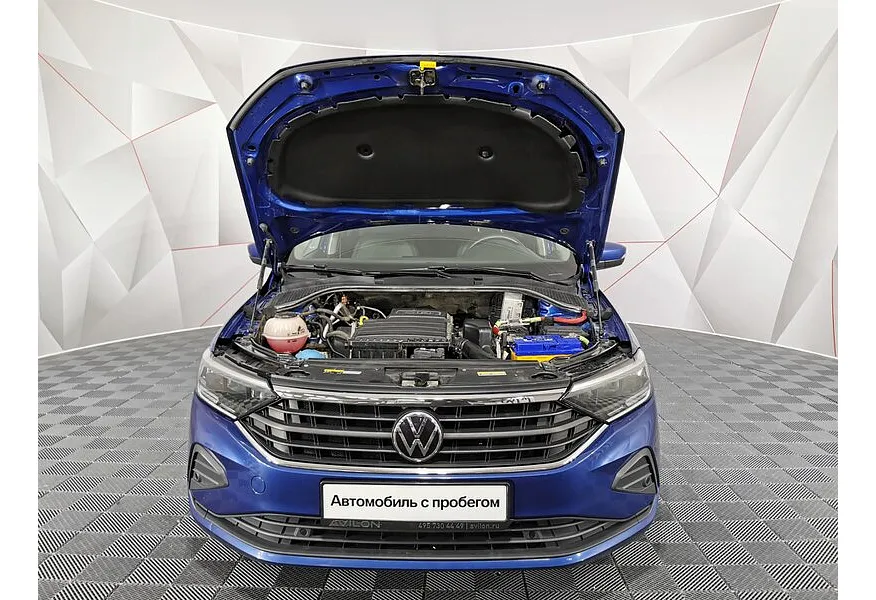 Volkswagen Polo 1.6 MPI AT (110 л.с.) Status + Зимний + Комфорт Синий в АВИЛОН. Слайд №11